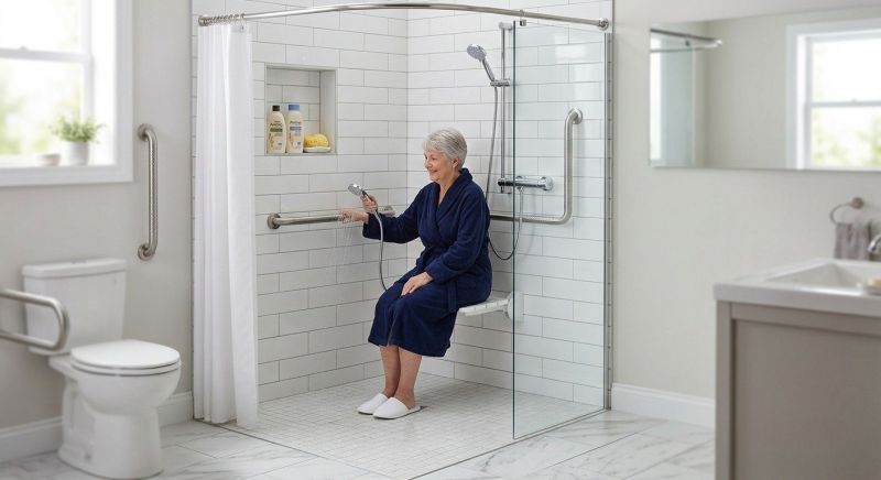 Disability Shower Installation in Lancaster, PA