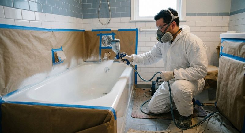 Porcelain Tub Resurfacing in Denver County, CO