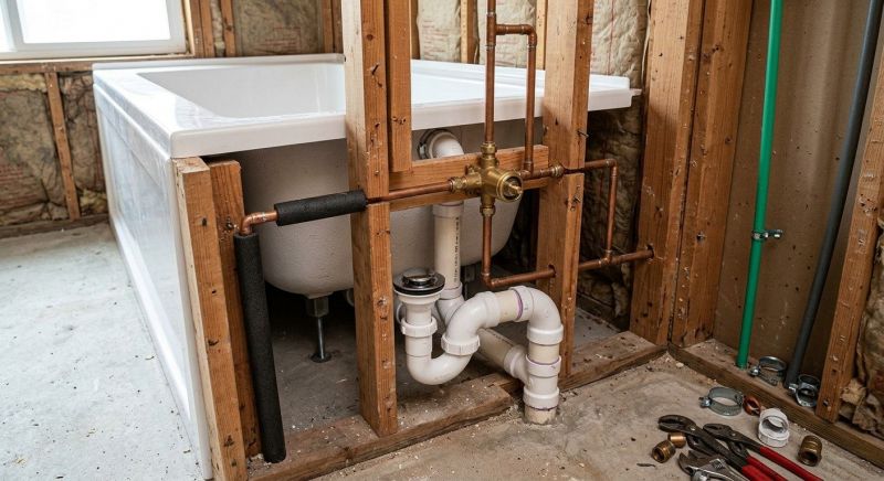Shower Tub Installation in Portland, ME